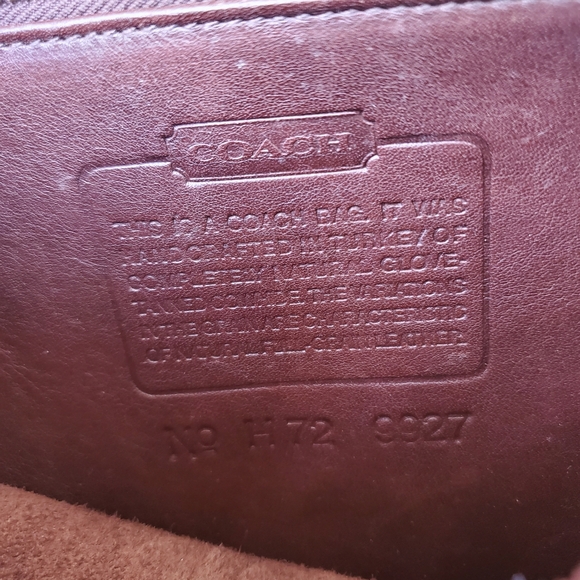 Vintage Coach Willis Bag Creed 9927 - Picture 8 of 8